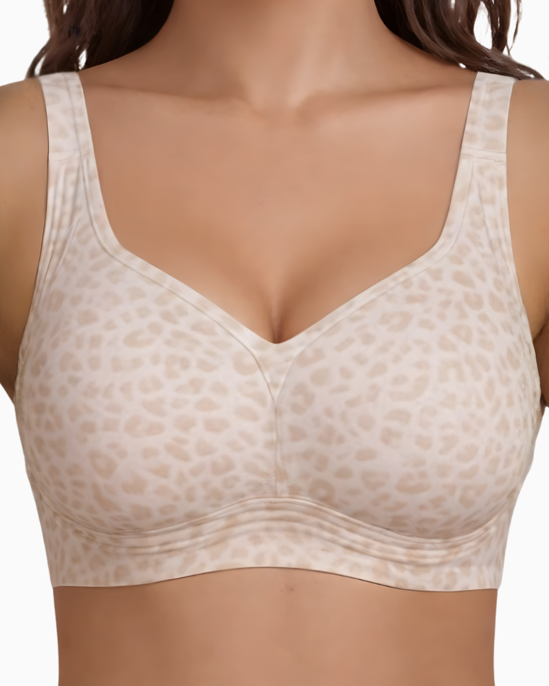 Sujetador de gelatina sin aros y confort suavizante