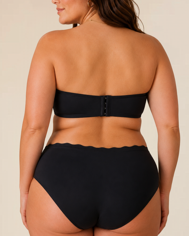 Sujetador push-up invisible sin tirantes