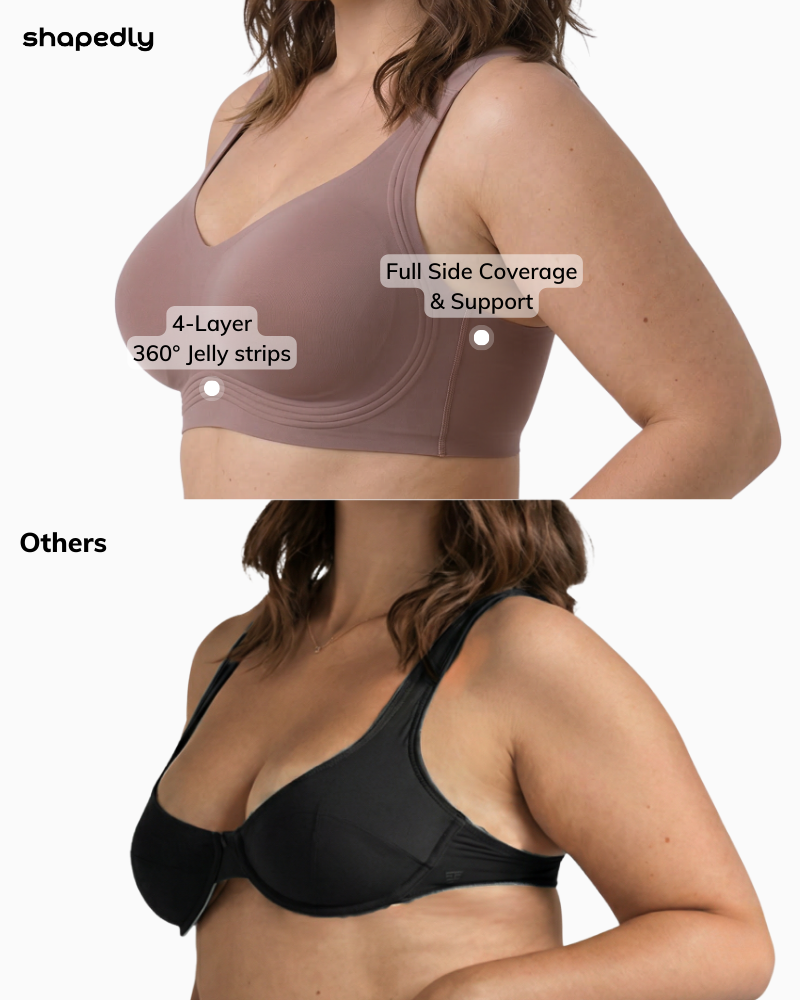 Smoothing Comfort Wireless Jelly Bra
