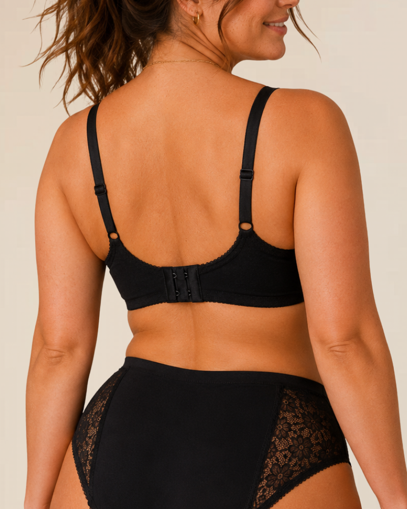 Full-Coverage Laced Minimizer Bra