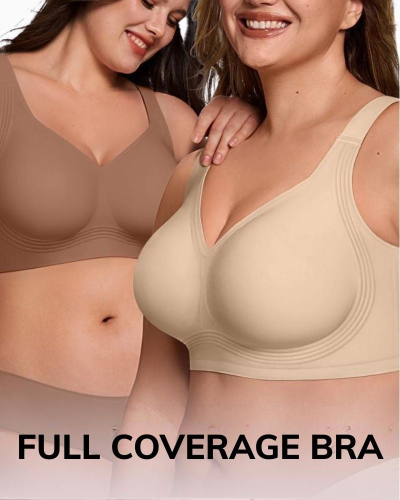 Sujetador de gelatina sin aros y confort suavizante