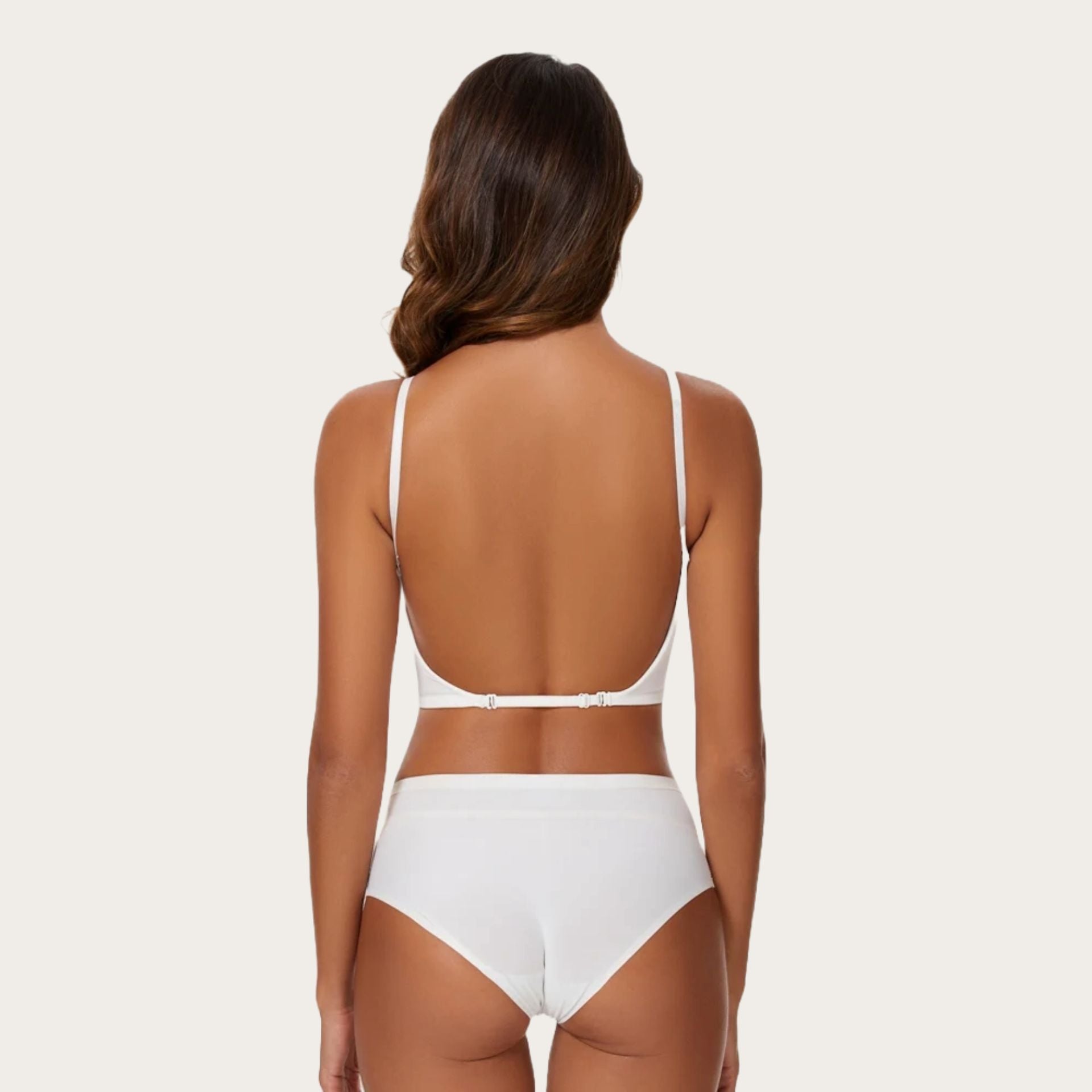 Shapedly Low Cut U-Shaped Backless Bra - Shapedly