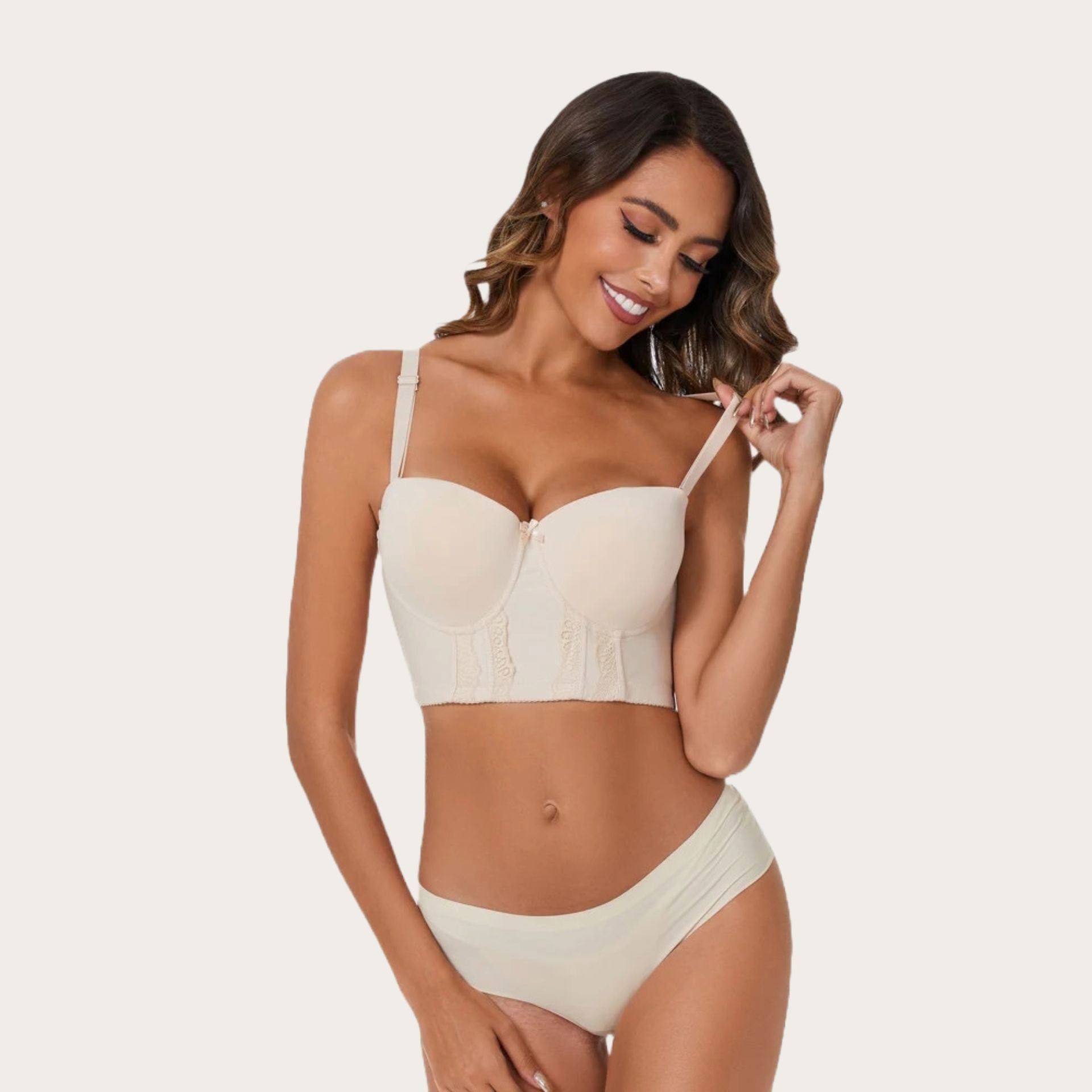 Shapedly Elegance Low Back Bra - Shapedly