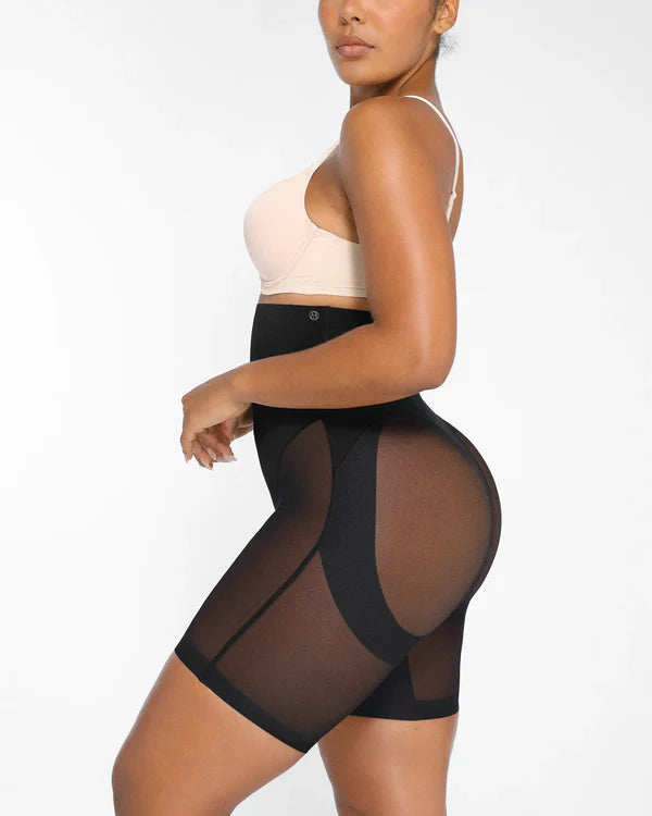 SmoothMesh™ High-Waisted Mid Thigh Short