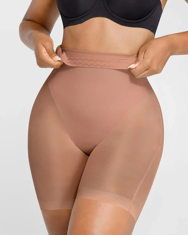 SmoothMesh™ High-Waisted Mid Thigh Short