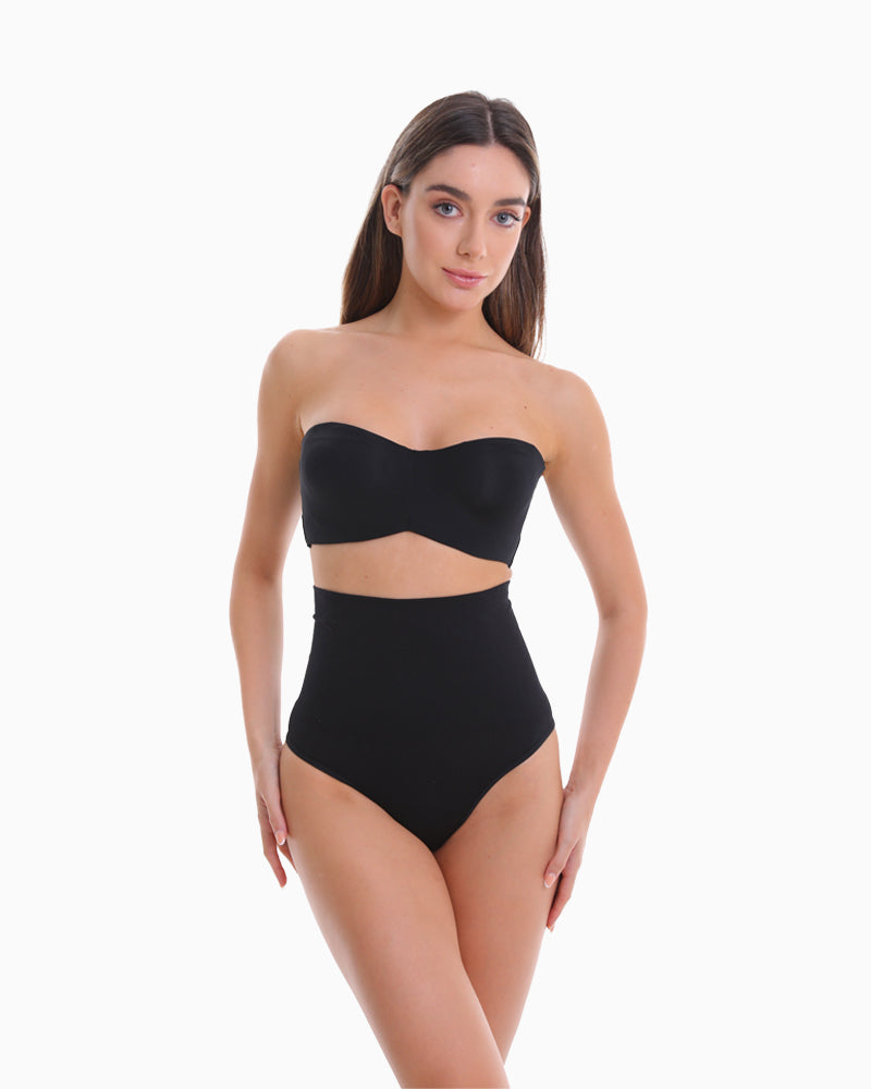 Sujetador bandeau sin tirantes de soporte completo
