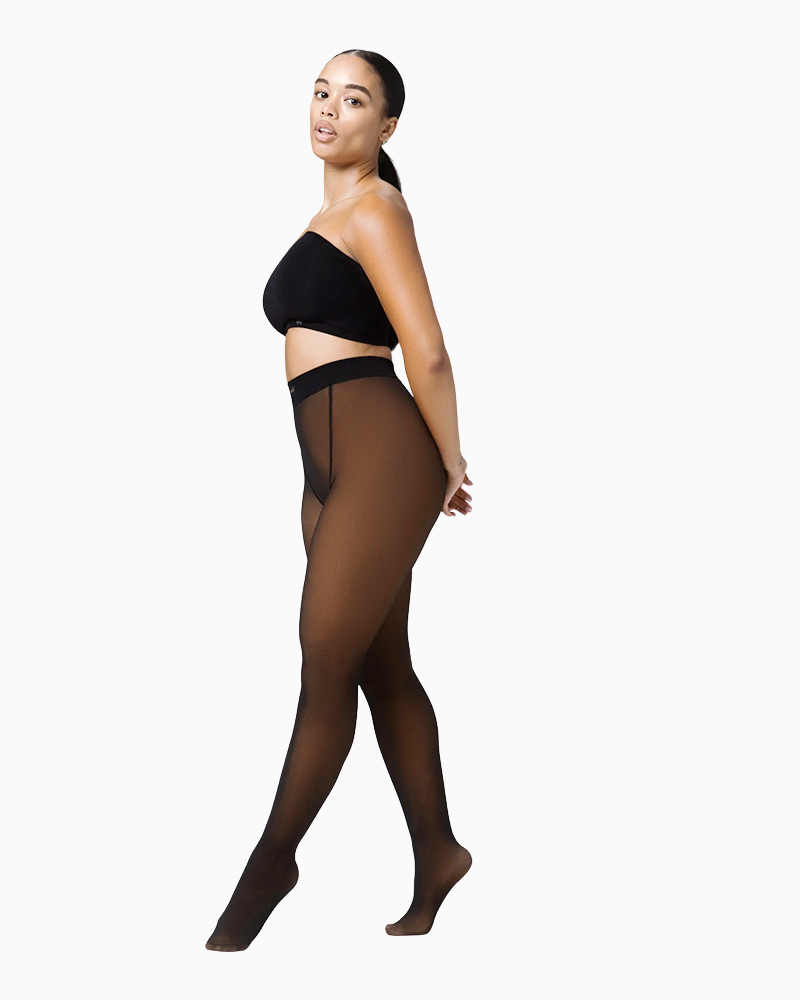Translucent Fleece Lined Leggings