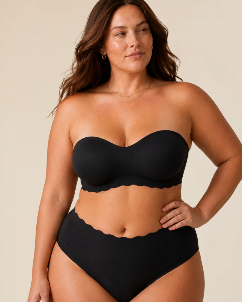 Sujetador push-up invisible sin tirantes