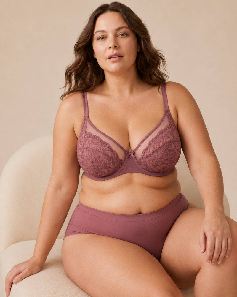 Shapedly Daisy Minimizer Bra