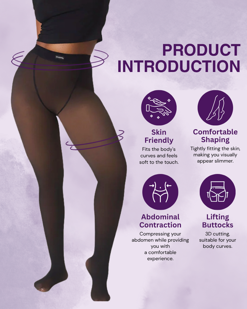 Translucent Fleece Lined Tights