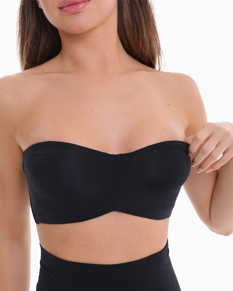 Full Support Strapless Bandeau Bra